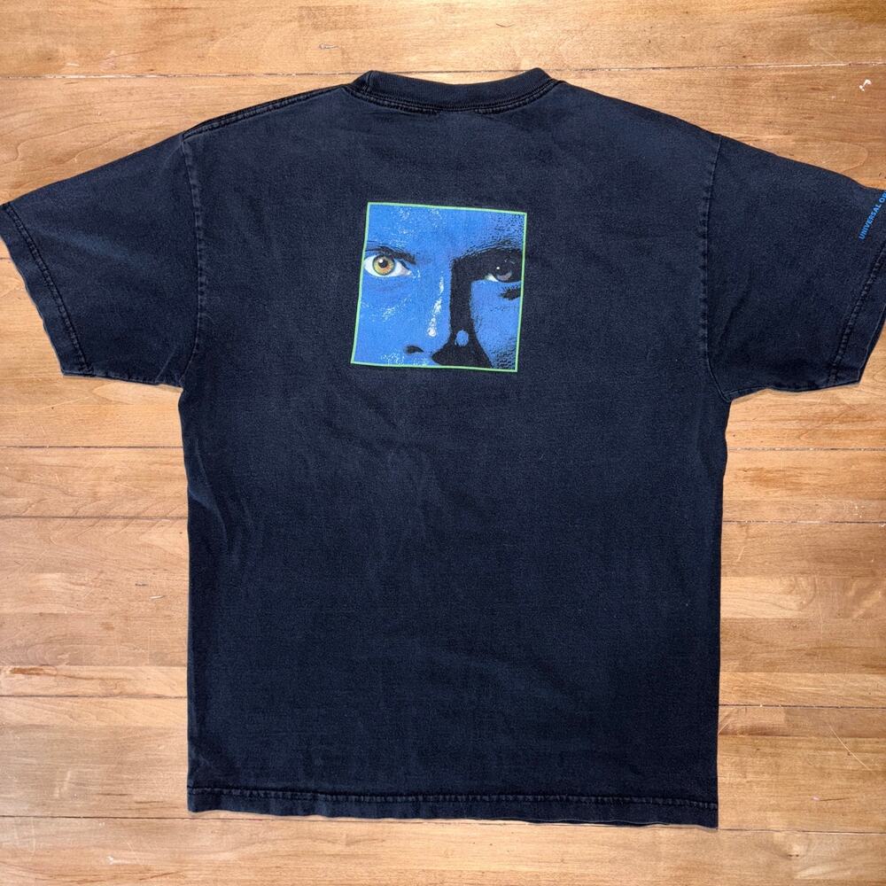 Vintage Blue Man Group T Shirt Black Graphic Band Tee Tour Promo